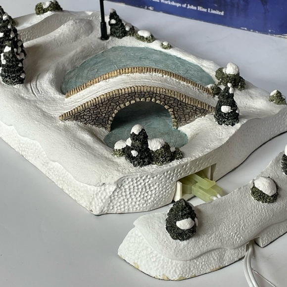 Illuminations Alpine Christmas The Commons Transformer End Caps John Hime 1995 - Picture 5 of 11